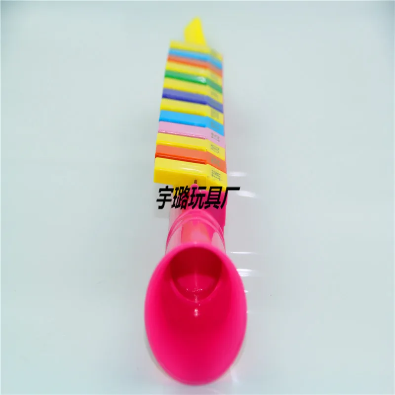 CHILDREN'S DAY Gift Hand 13 Key Hamonica Large Size Trumpet Plastic Harmonica CHILDREN'S Musical Instrument Stall Thermal