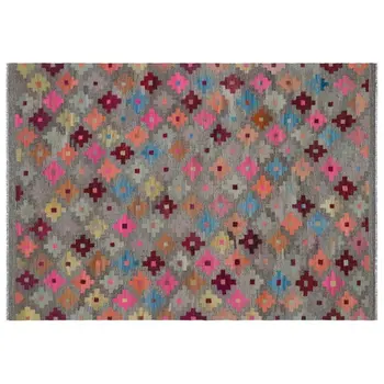 

Handmade Natural Afghan Tribal Rug Area Rug 172x243 Cm-5'8''X7'12''