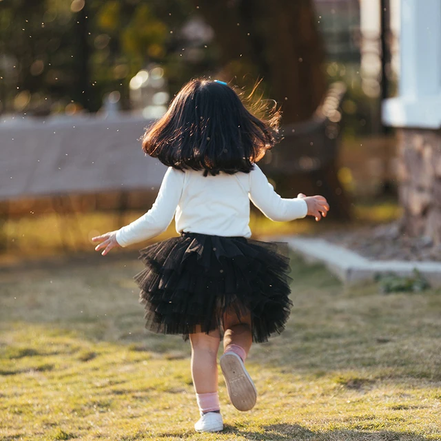 Falda tutú de tul para bebé niña + lazos para el pelo, tutú de fiesta de  baile arcoíris para niños, vestido de ballet de princesa para niños 2-11T