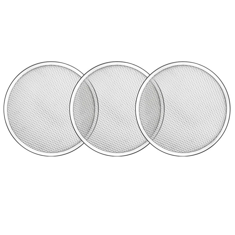 

12 Inch Aluminum Pizza Screen Pizza Pan with Holes Pizza Pan,Baking Tray for Round Pizza Crisper Tray Pizza Baking Tray