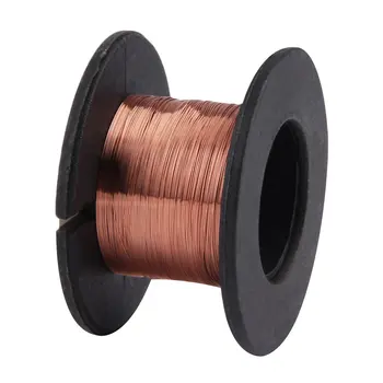 

New 0.1MM Copper Soldering Solder PPA Enamelled Repair Reel Wire Fly Line DC120