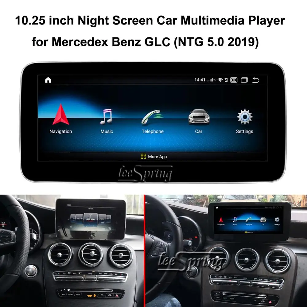 Perfect 10.25 inch Touch Screen Android 9.0 Car Multimedia Player for Mercedes Benz GLC 260L (2016-2019 Original car NTG 5.0 system) 0 Perfect 10.25 inch Touch Screen Android 9.0 Car Multimedia Player for Mercedes Benz GLC 260L (2016-2019 Original car NTG 5.0 system) 0