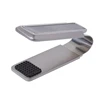 Men's Business Wallet Stainless Steel Carbon Fiber Money Clip Credit Card Holder 2