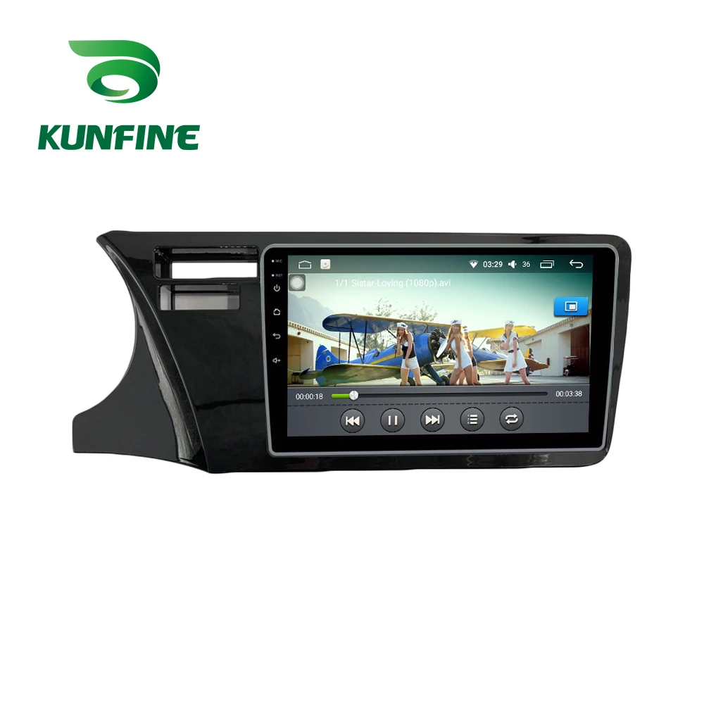 Android Car DVD GPS Navigation Multimedia Player Car Stereo For Honda city  2014 -2017 double hole  Radio Headunit Device