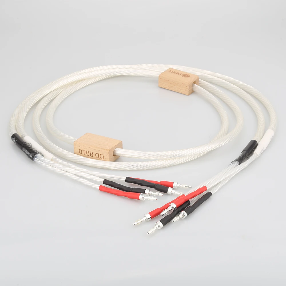 2 5 м Nodost Odin динамик кабель Biwire 100% новая пара|nordost odin speaker cables|speaker cablebiwire cable |