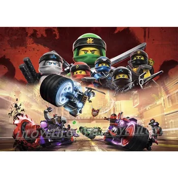 

5D DIY Diamond Painting Cartoon "Ninjago Masters of Spinjitzu"Diamond Embroidery Full Square Picture Of Rhinestones Decor TY516