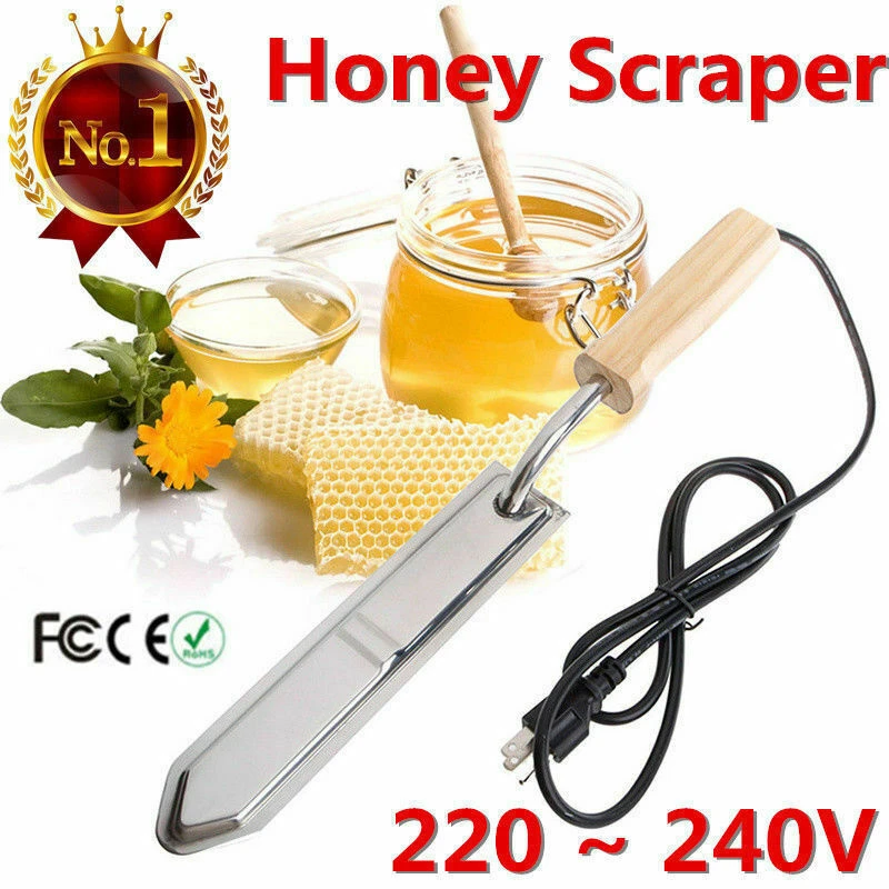 Электрический выскабливающий медовый экстрактор откалывание Горячий Нож для пчеловодства оборудование
