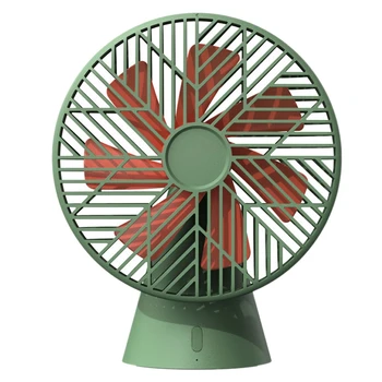 

New Desktop Fan, Xiangye Desktop Big Leaf Fan USB Plug-in Portable Mute Mini Home Office Small Fan