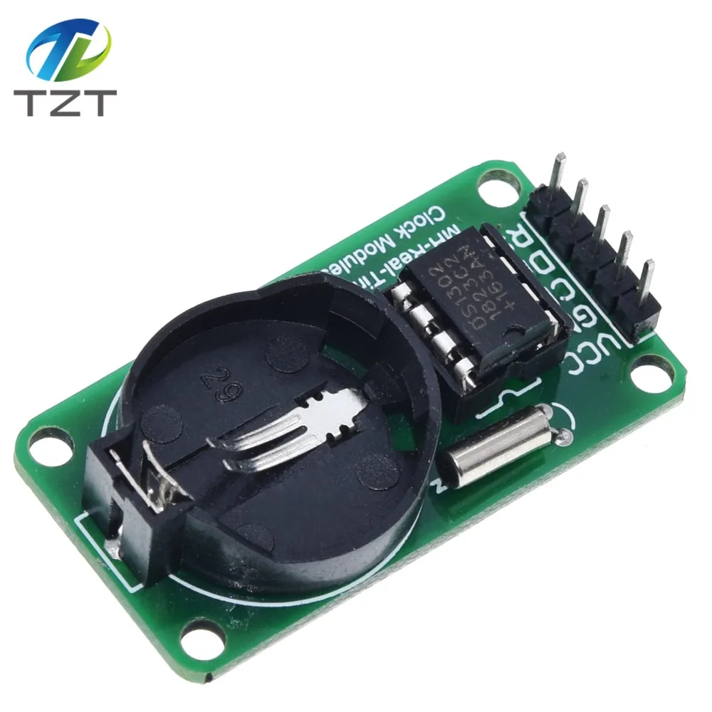 TZT Новое поступление RTC DS1302 модуль часов реального времени для AVR ARM PIC SMD для Arduino