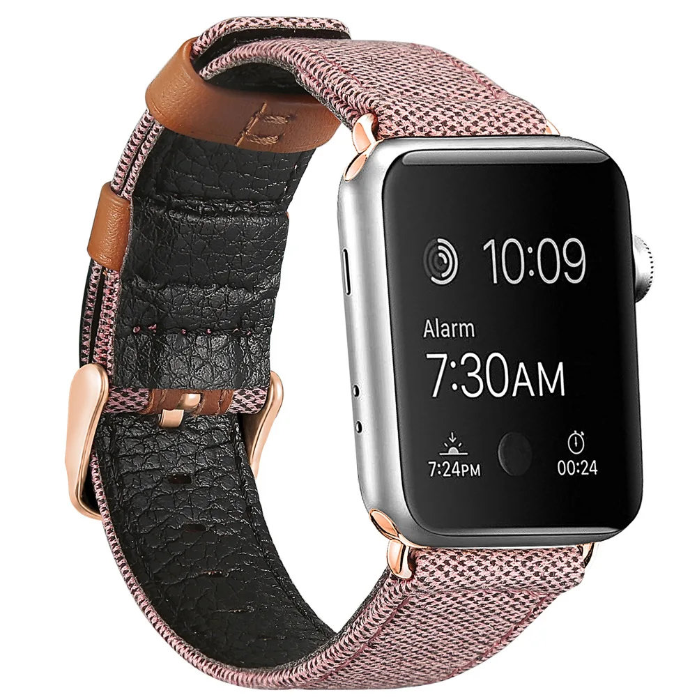 Cinturino для apple watch, 42 мм, ремешок на руку для iWatch, iphone watch, apple watch, ремешок, браслет, montre cuir, серия 5, 44 мм