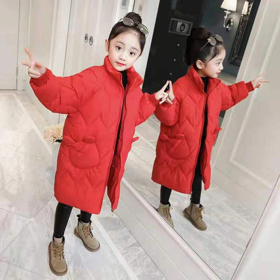  New Sale Kids Toddler Girls Jacket Coat Parkas For Children Outerwear Casual Leisure Baby Girls Out