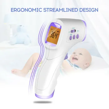 

Non-Contact Digital IR Infrared Forehead Thermometer Handheld Digital LCD Display Wholesale Price LCD Digital Infrared Thermomet