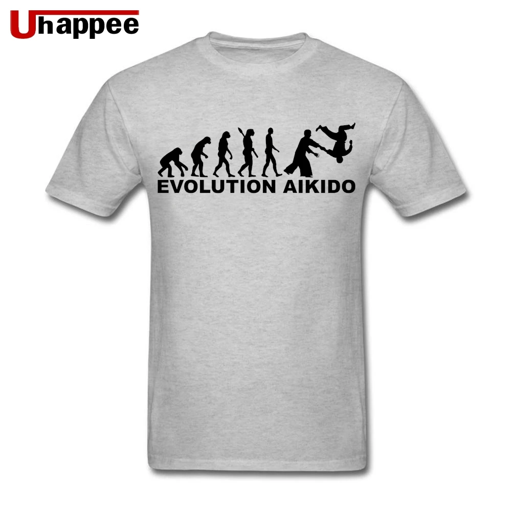 Дизайнерская футболка Evolution Aikido Young Guy хлопковые футболки с короткими рукавами и