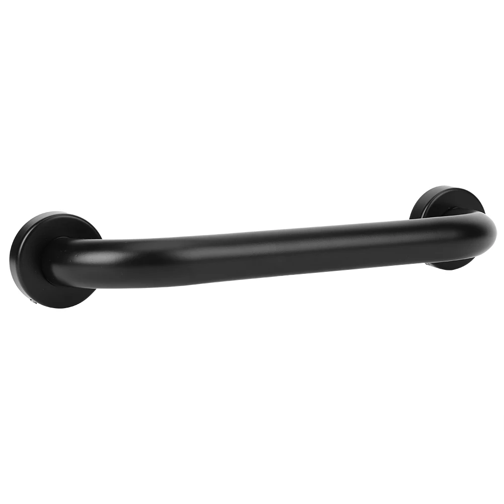30cm Safety Handrail Shower Grip Bar Bathroom Black Aluminum Bathtub Hand Bar Anti Skid