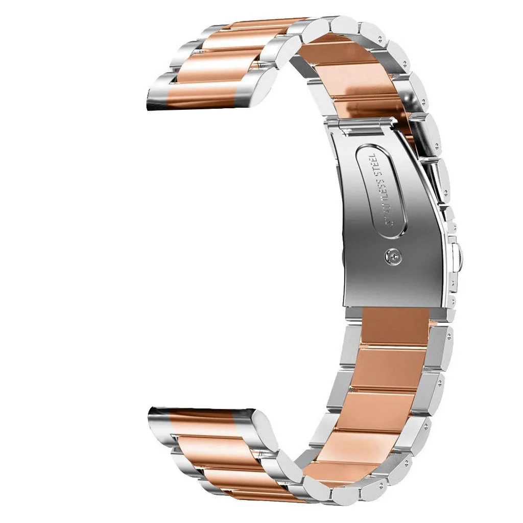 

Fashion Reloj Strap Three color Watch Band Stainless Steel Quick Release WatchBand WristStrap for Samsung Galaxy Watch 46mm #A