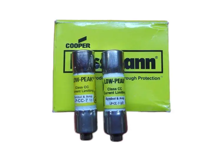 10 шт LP-CC 7 1/2 lowpeak American BUSSMANN10X38 time-предохранитель с задержкой/7.5A fuse | Строительство и
