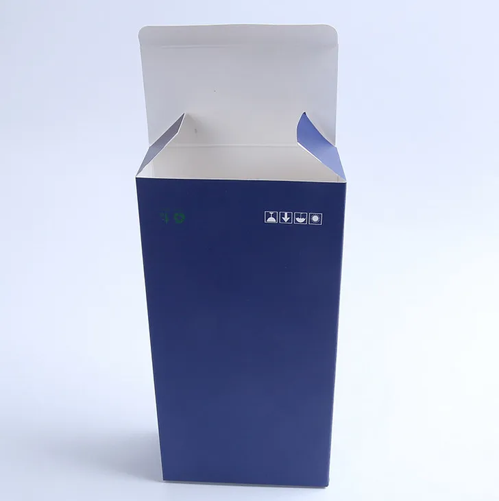 Single ply flat pack cardboard boxes,OEM logo packing box-DH11523