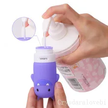 24 шт. 60 мл Портативный Силиконовый многоразовый Пустой дорожный Упаковочный пресс для лосьона и шампуня косметические контейнеры