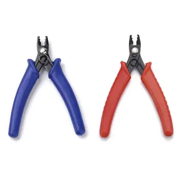 

Professional Beading Jewelry Pliers Carbon Steel Crimper Crimp Beads Multi-purpose DIY Hand Tool