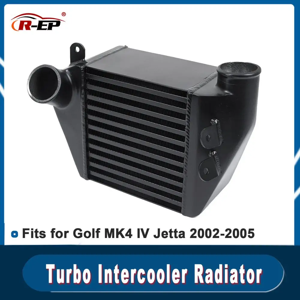 Intercooler Radiator Fit for VW Golf MK4 IV Jetta 2002-2005 Aluminum Bar  Plate Structure Radiator Turbo AliExpress