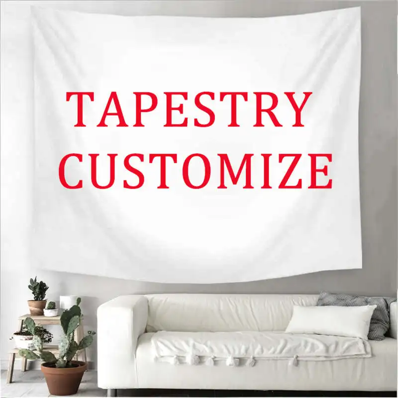 

Creatieve DIY Aanpassen Muur Opknoping Wandtapijten Polyester Slaapzaal Familie Slaapkamer Woonkamer Decor Yoga Mat Bohemian