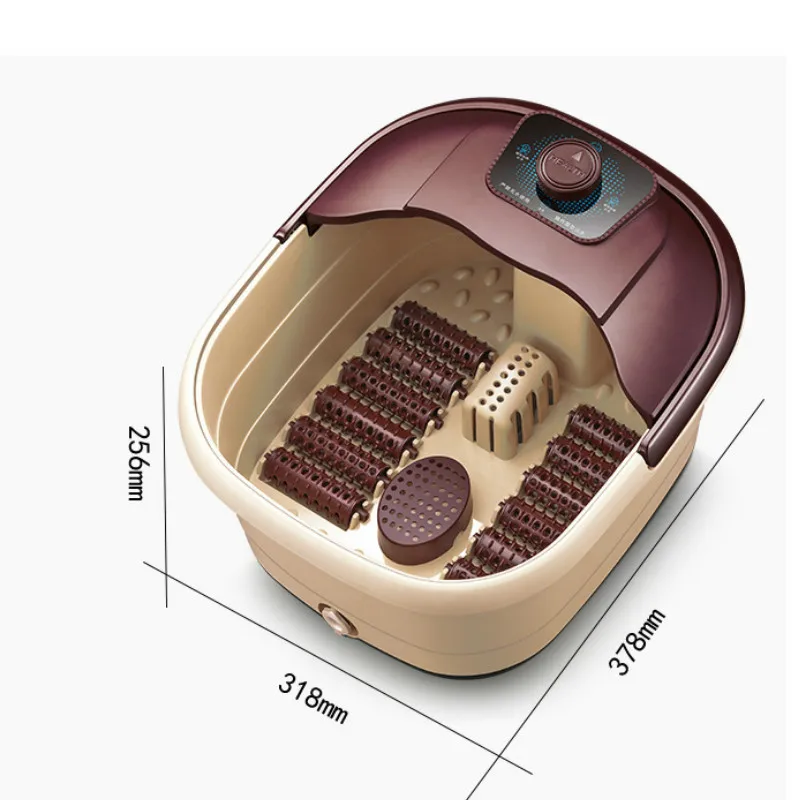 Новая мода пузырьковая бочка для ног с подогревом Массажная ванночка для ног электрическая ванна для ног с постоянной температурой для ног Педикюр подарок для деятельности