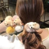 Cute Plush Bear Hair Rope Fashion Newest Women Hair Scrunchie Girls Elastic Hair Band Hair Ring Ponytail Holder Hair Accessories ► Photo 3/6