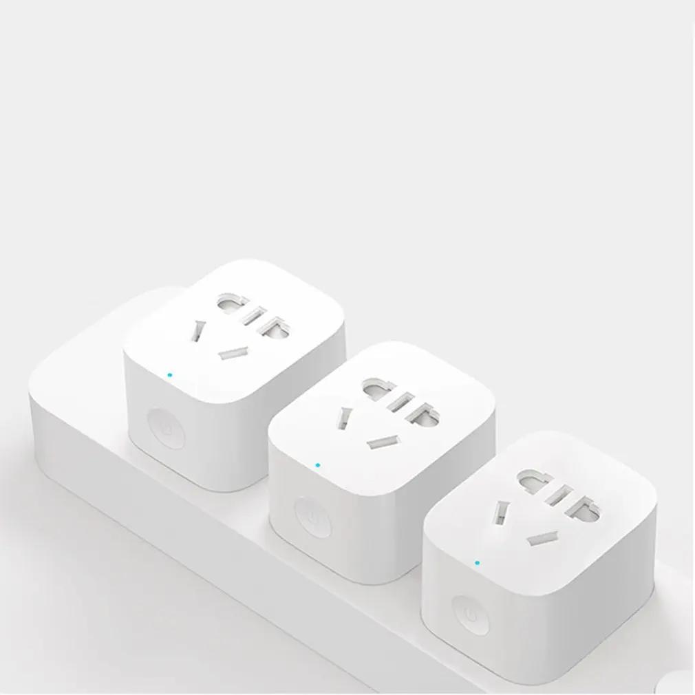 Xiaomi mijia умные розетки вилки адаптеры WiFi беспроводной пульт дистанционного розетка адаптер питания вкл и ВЫКЛ с телефоном дропшиппинг