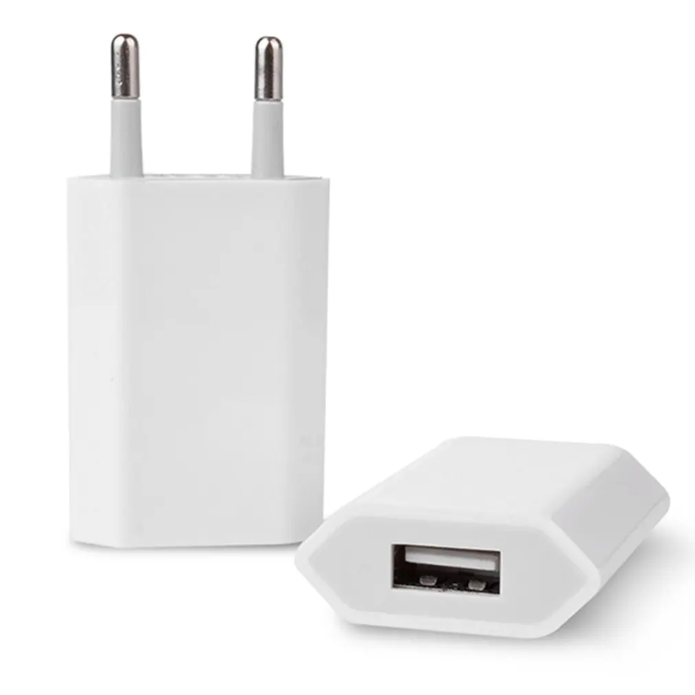 Universele USB Charger Mobile Phone Small Size 5V/1A Travel Power Plug Strong Compatibility Travel Wall AC Power Charger