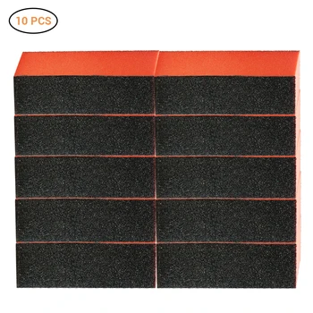 

10 Pcs Three-faced Nail Matte Block Professional Sanding Buffing Nail Polisher Nail Trimming Tool Perfect for Manicure Purpose