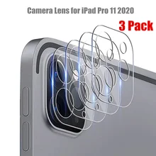 Protecteur d'objectif d'appareil photo pour iPad Pro 2020, en verre trempé, 3 paquets, 11, 12.9 pouces