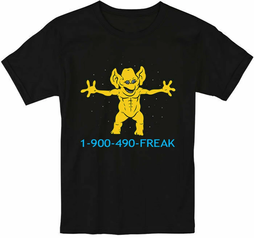 Новая мужская футболка Freddie Freaker Meme Freak Puppet Размер S 2Xl большая длинная