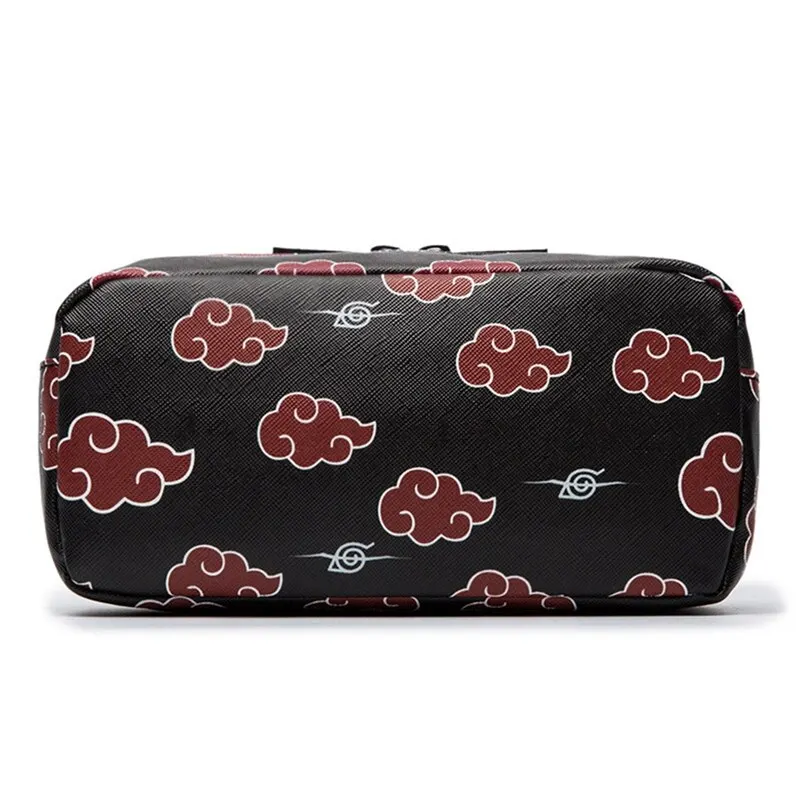 

Bags Pencil Holder Pouch Anime NARUTO PU Leather Pen Cosmetic Cosplay Makeup Cases Storage Pouch School Supplies