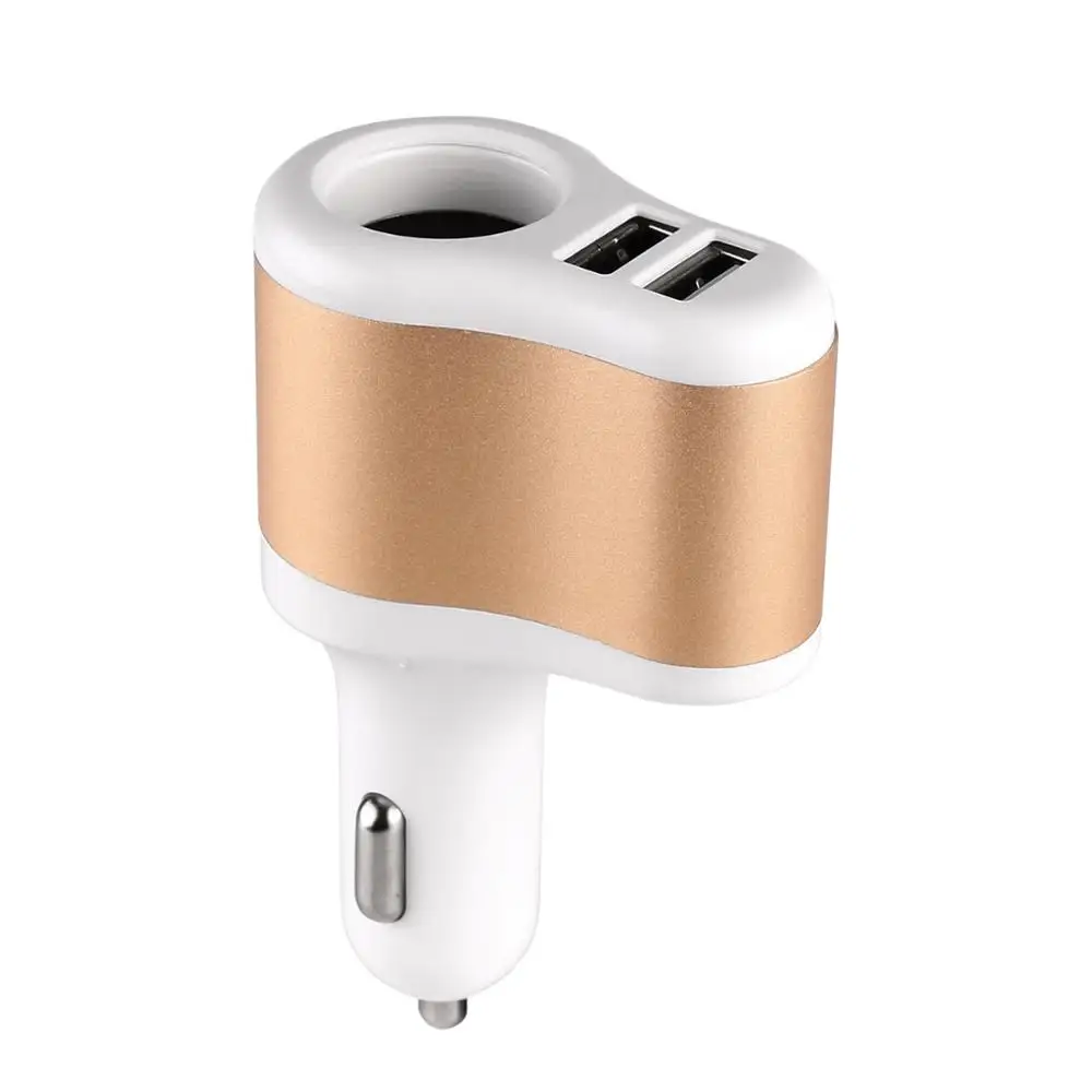 Car Accessories 12V Car Cigarette Lighter Socket USB One For Three Car 