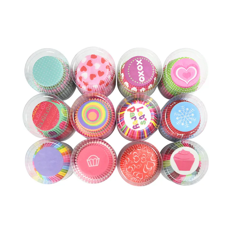 100pcs/set Muffin Liners Cupcake Paper Cups Cake Forms Baking Box Case Cake Mold Decorating Tool Wedding Birthday Party Supplies 100pcs/set Muffin Liners Cupcake Paper Cups Cake Forms Baking Box Case Cake Mold Decorating Tool Wedding Birthday Party Supplies