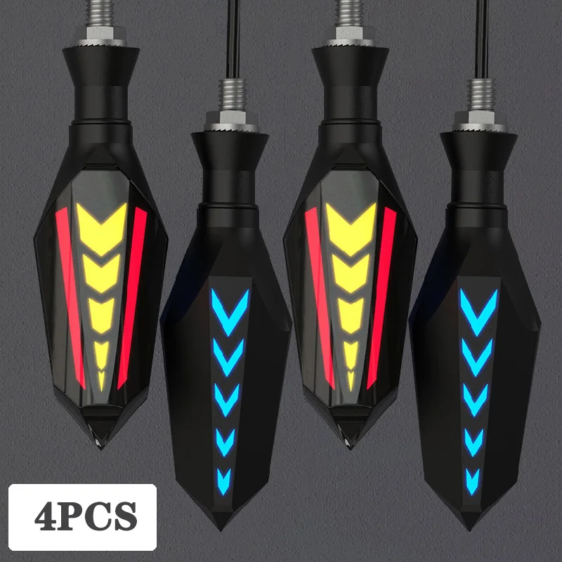 Indicatore Di Direzione Moto Clignotant Moto Luce Lampeggiante Led Per Yamaha Raptor 700 R6 2000 R3 2019 Xt660X Hold 700 R1 2008