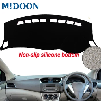 

MIDOON For Nissan Bluebird Sylphy Sentra 2013-2018 Car Styling Covers Dashmat Dash Mat Sun Shade Dashboard Cover