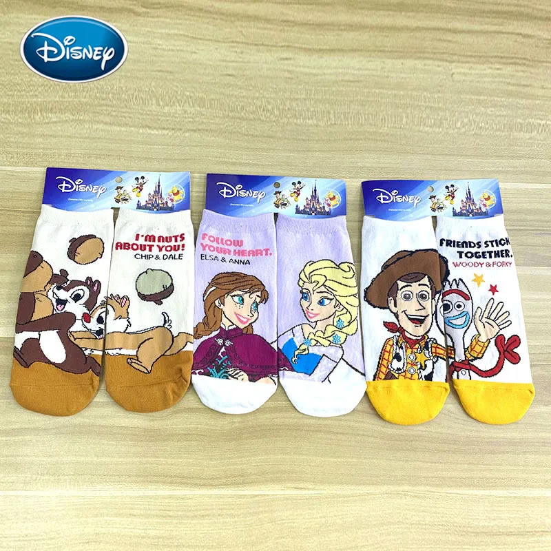 Disney 1 пара носков с рисунками героев мультфильма новая детская пижама Микки