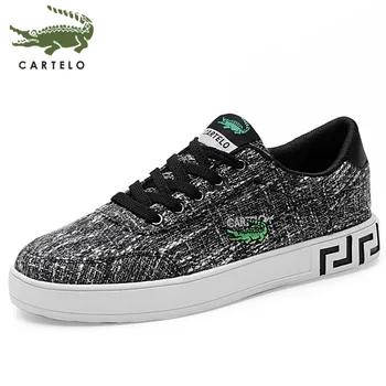 

CARTELO men's shoes Korean fashion casual shoes breathable and comfortable wild shoes men's outdoor jogging sports shoes