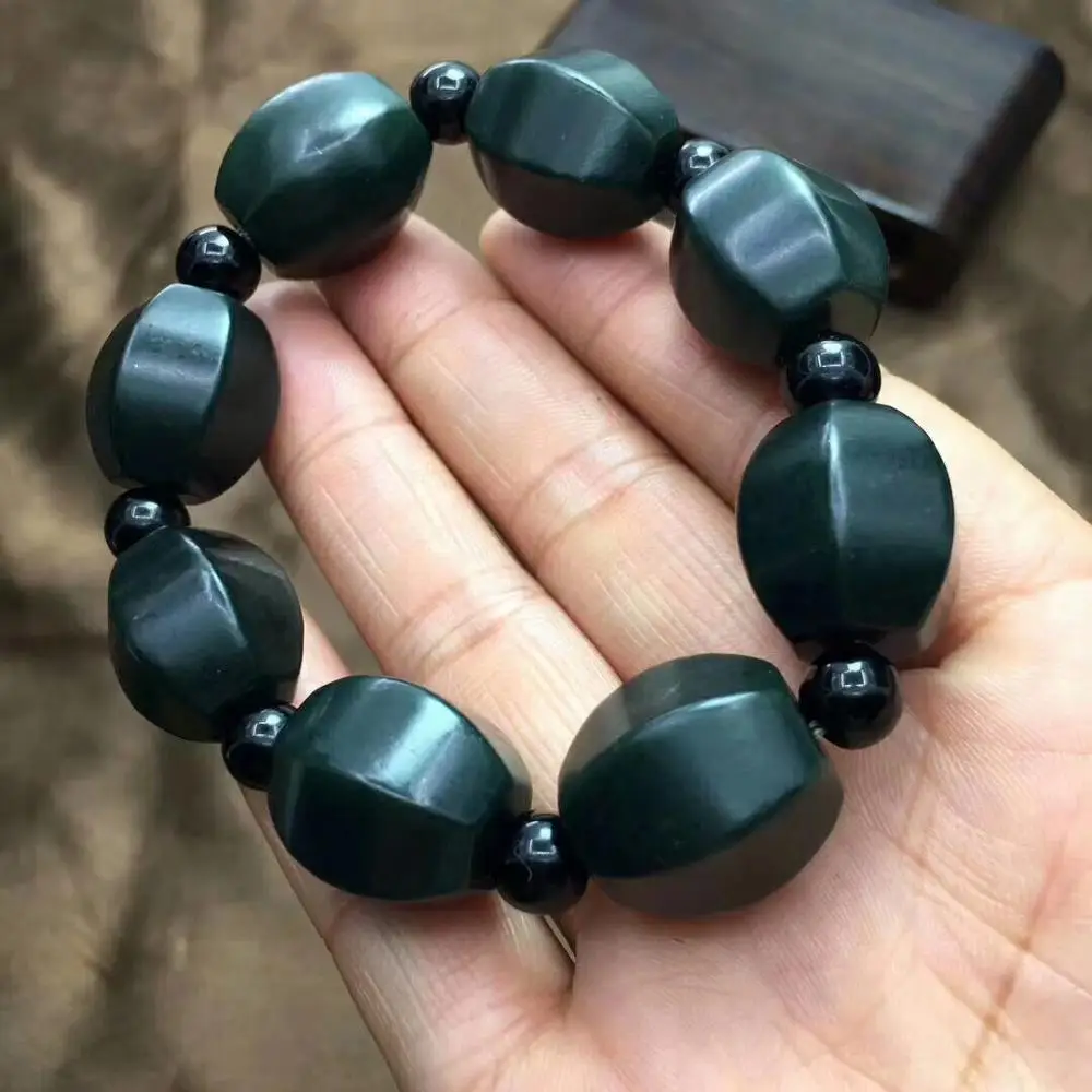 Xinjiang Hetian jade Сапфир из тонкого материала тацин кривая форма и Tian сапфир браслет