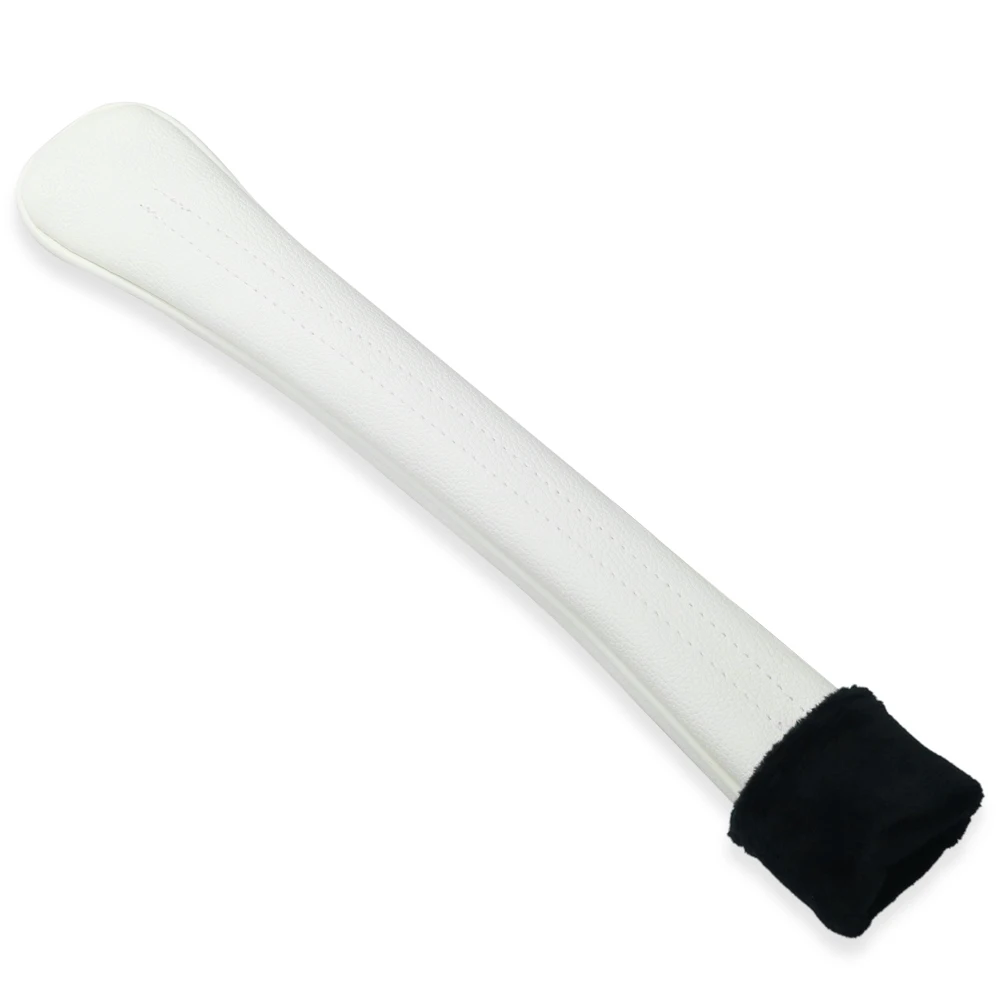 Golf Alignment Stick Covers PU Leather Tour 7 styles simple color with button for 2 sticks or club grip