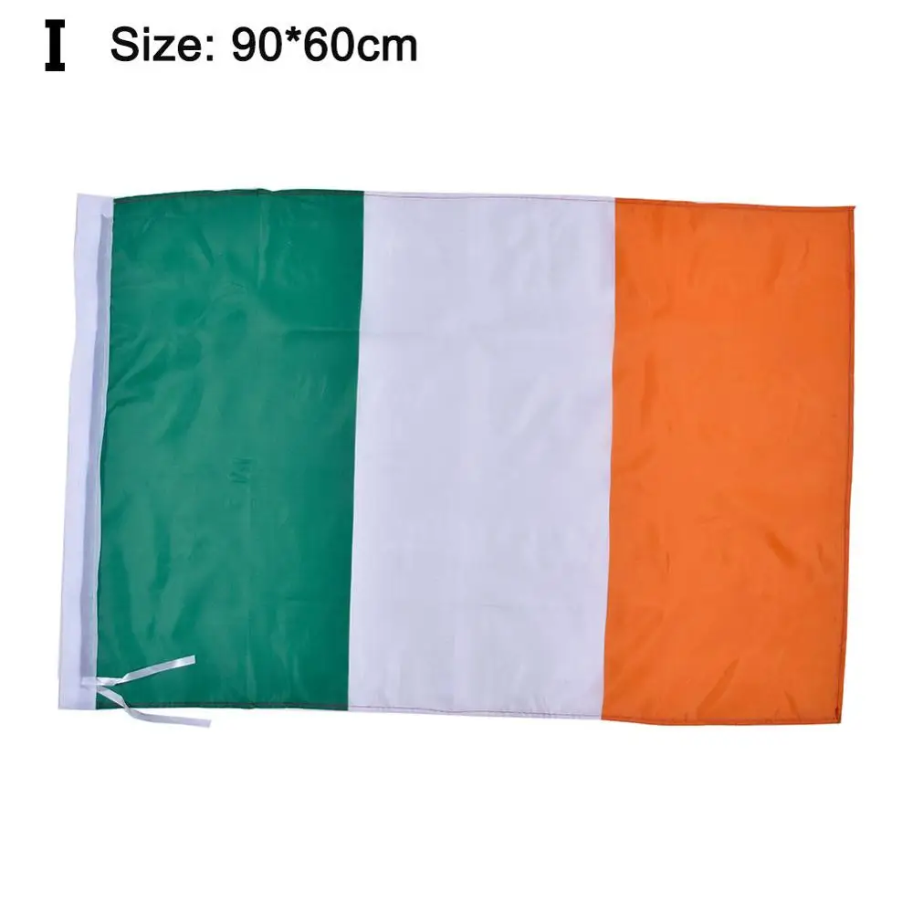 Цвет: желтый 150x90 см Eire баннер Национальный флаг ирландской страны оформление дома баннер 3X5FT - Цвет: Цвет: желтый