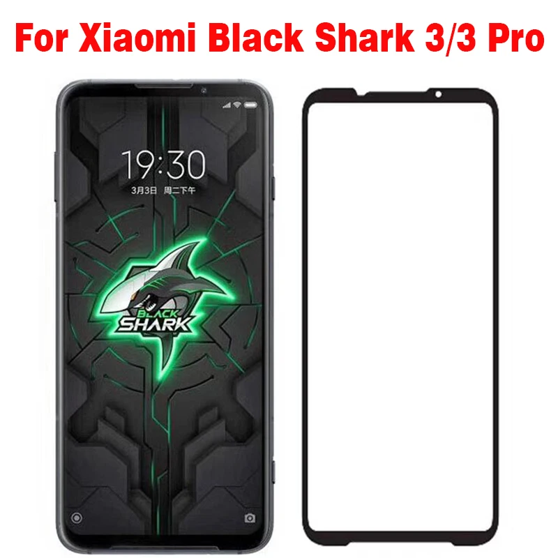 3D закаленное стекло для Xiaomi Black Shark 3 защитная пленка с полным покрытием