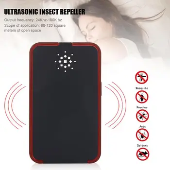 

Effective Mouse Expeller Ultrasonic Pests Insect Cockroach Mosquito Dispeller Square Ultrasound Repeller Killer Home