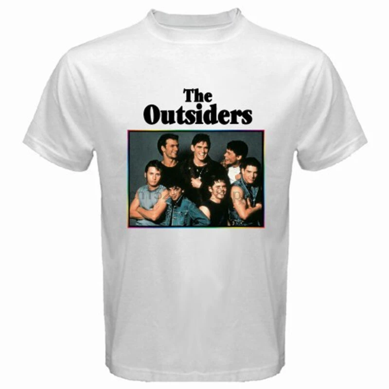 New The Outsiders 80's Drama Movie Men's White T-Shirt Size S M L XL 2XL 3XL |