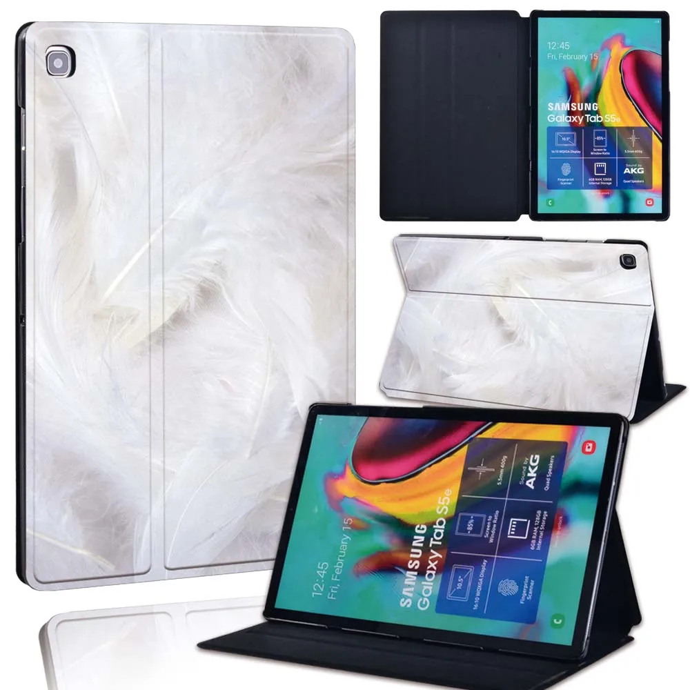 Capa de couro para tablet, para samsung