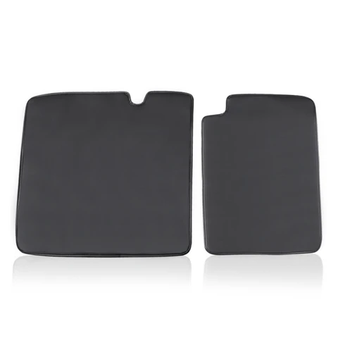 Pcs Interior Rear Seat Back Scuff Plate Guard for Model 3 Model y Leather Pad Easy to Clean Cover Auto Interior Accessories