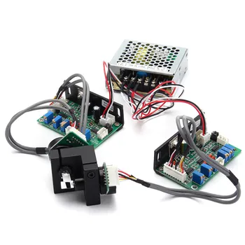 

20Kpps 1 Set Galvanometer Scanner 15V Laser Scanning Galvo Based Optical Scanner Set For DJ Laser Light Show Lighting