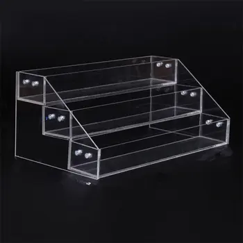 

Acrylic Nail Polish Display Stand 2-7 Layer Multi-Layer Plastic Transparent Frame Mask Lipstick Display Cosmetics