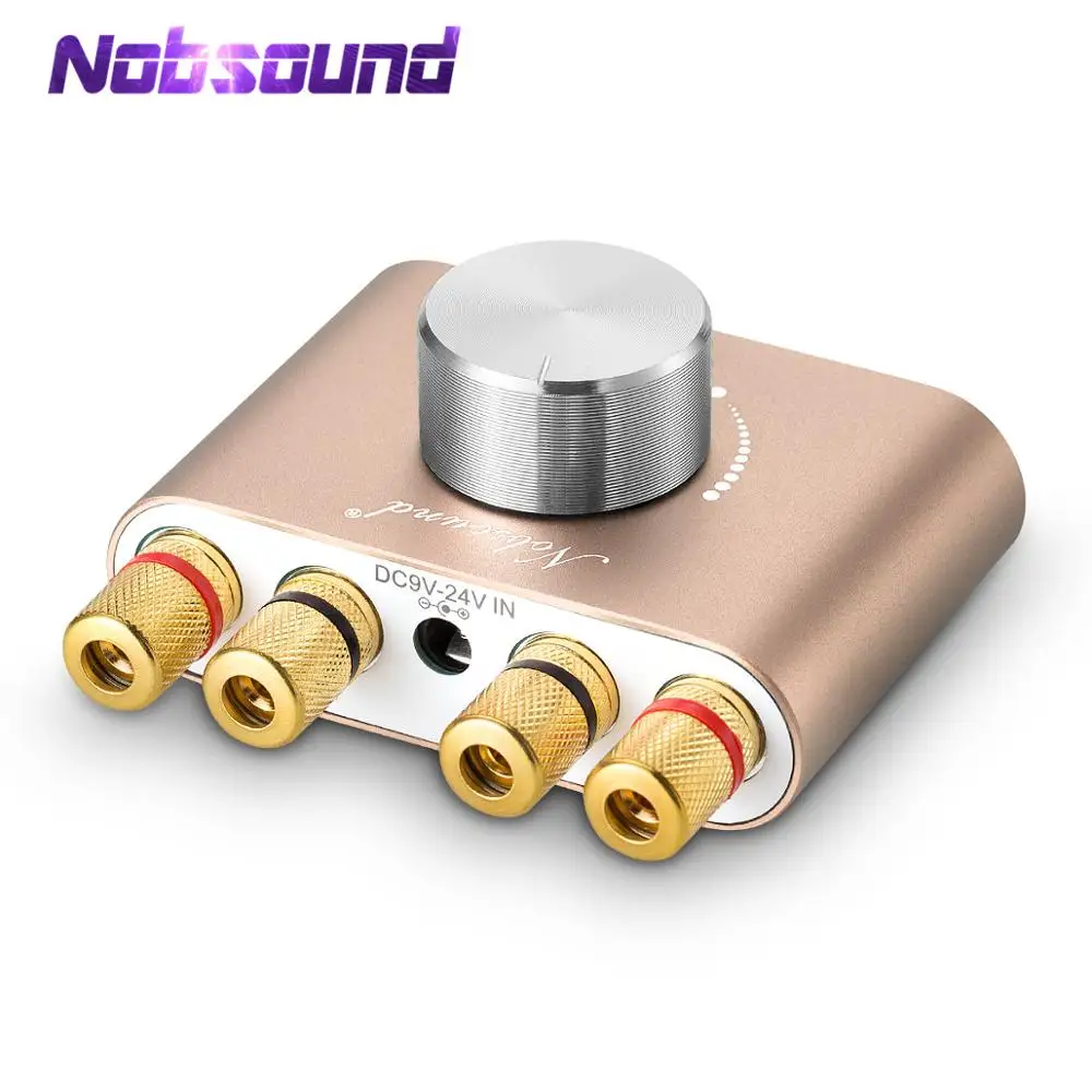 Цифровой усилитель Nobsound Bluetooth 5 0 TPA3116 Hi Fi стерео домашние аудио усилители звука 50